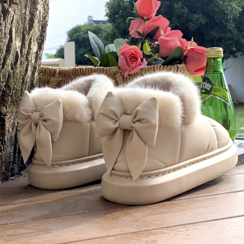 New Winter Warm Women Slippers - Sewing New 评论和价格