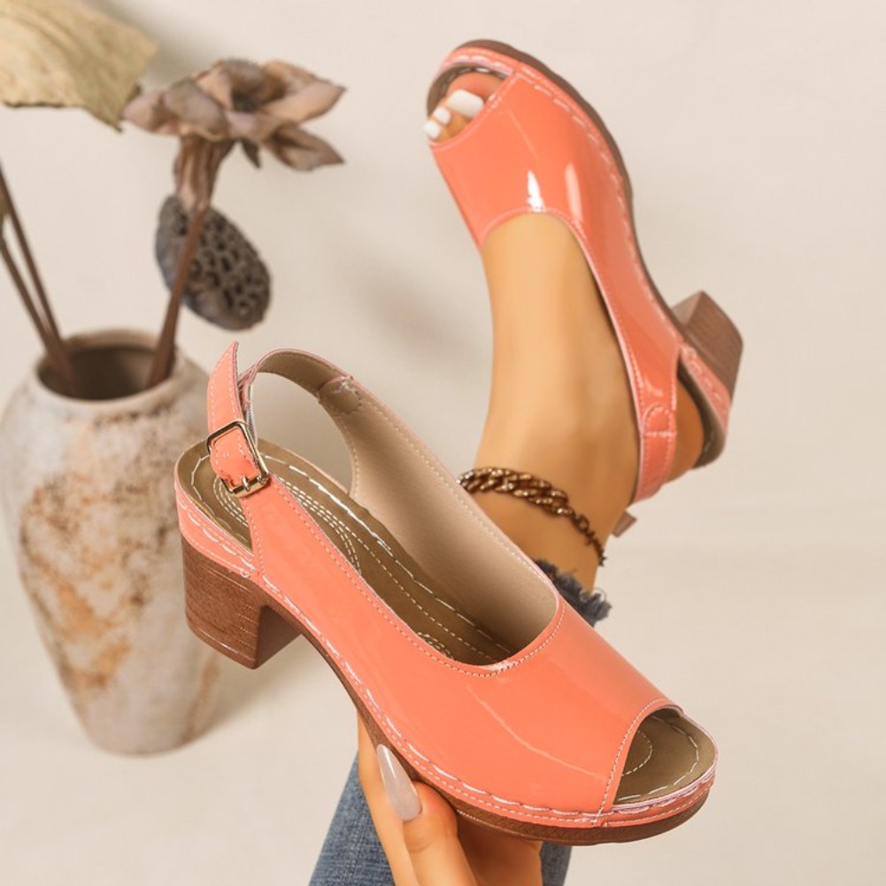 2026 New Women Heel Sandals El - Sewing New 评论和价格