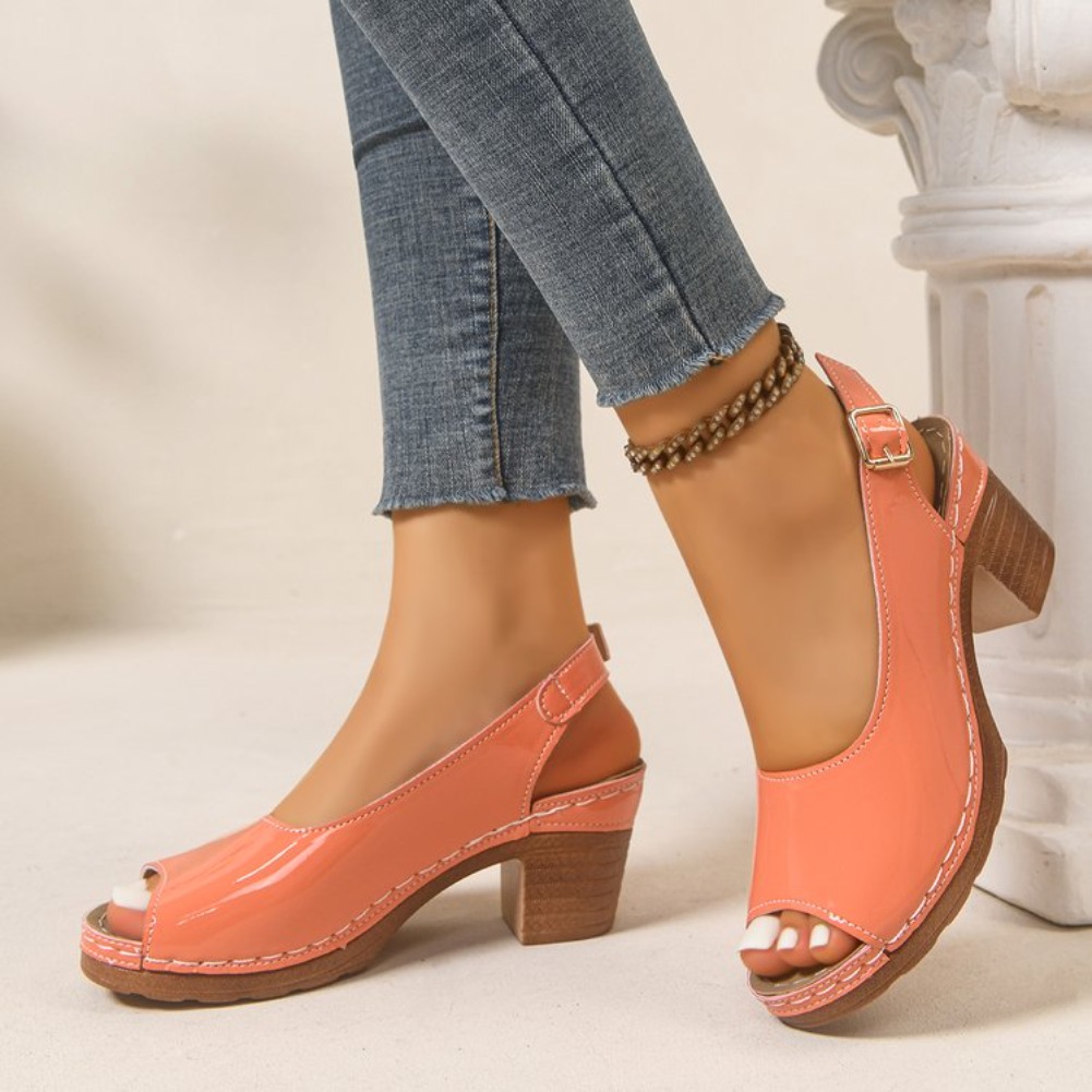 2026 New Women Heel Sandals El - Sewing New 评论和价格