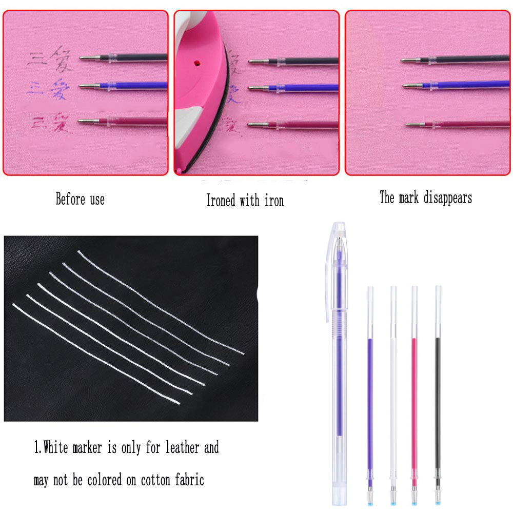 100Pcs Heat Erasable Pens Refi - Tailor Chalk Marker 评论和价格