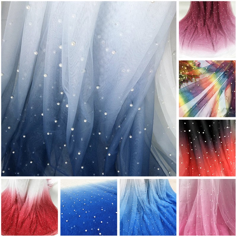 100x150cm Pearl Mesh Gradient  - Sewing Batik 评论和价格