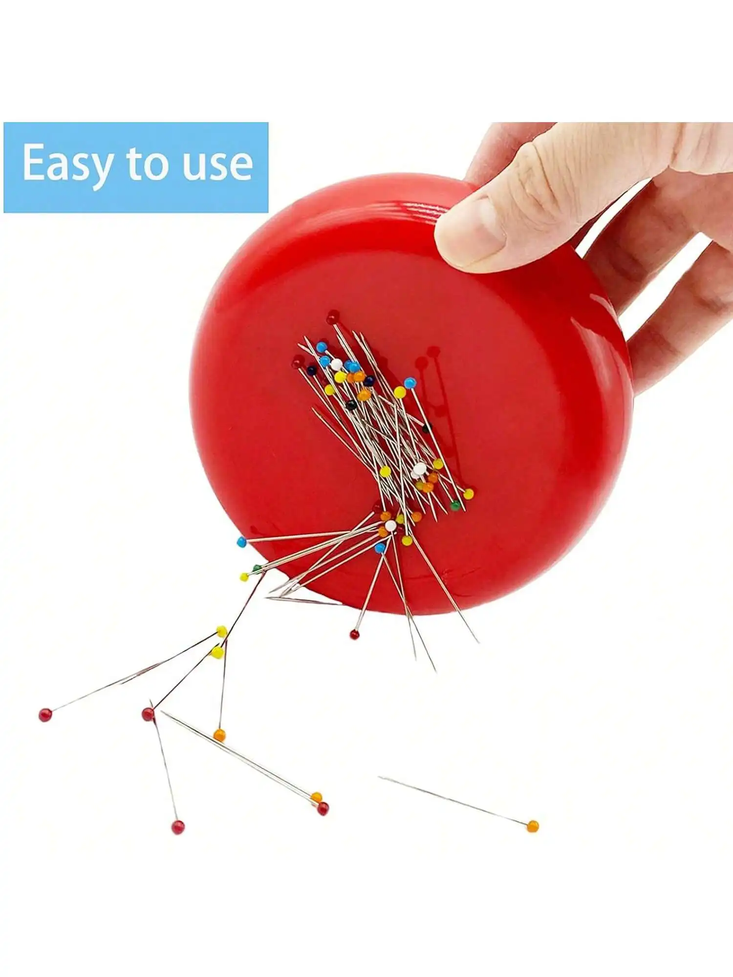 1PCS Magnetic Pin Cushion, Rou - Sewing Pin Cushion 评论和价格