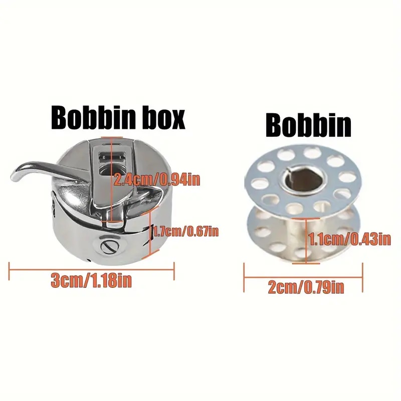 Bobbin Case and Metal Bobbins  - Sewing Machine Yarn 评论和价格